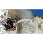 Aksaray'da 5 katlı apartmanda korkutan yangın