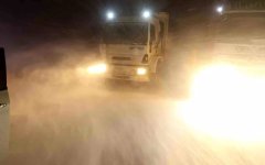 Aksaray'da Kar ve Tipi, Yolları Kapattı